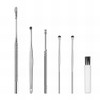 6-piece earpick set, earwax removal spring, ear flap, earplug, ear