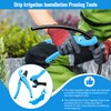 Feekoon Drip Irrigation Punch Hole Tubing Cutter Tools with Barbed