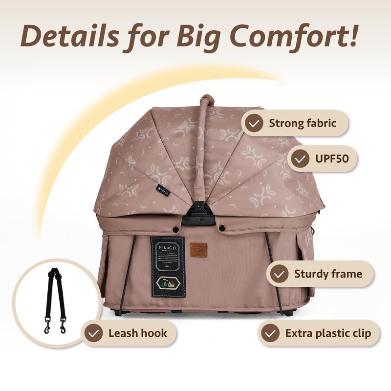 Sway2 Pet Car Seat and Carrier, 2-in-1 Booster Seat for