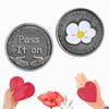 Imasoner Daisy Kindness Coins Token of Appreciation Kindness Pass It
