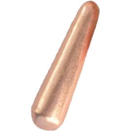 StarStuff.Rocks Premium Pure Solid Copper Wand - 3.5 inches Long for Massage, Energy Conductor, Reiki, Metaphysical, Altar, Grounding and Alternative Use