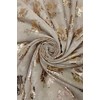 GFM® Scottish Thistle Flower Metallic Foil Print Scarf - Spring