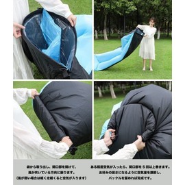 UCPORT Outdoor Air Sofa, Camping Bed, Sandy Beach, Air Cushion, Summer Vacation, Air Bed, Picnic, Outdoor, Camping, Stylish, 10 Types of Beds, Includes Pillows, Flamingo