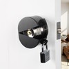 Posnaland Door Knob Lockout Device,Doorknobs Locking Cover with Padlock, Door