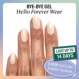 Chillhouse - Forever Wear, Chill Paint (Step 1) - Miami Clay (Neutral Gray) - Nail Polish - Use with Magic Finish Top Coat Only - Nail Care As You Wear - Latina & Women Owned - Beauty & Self Care