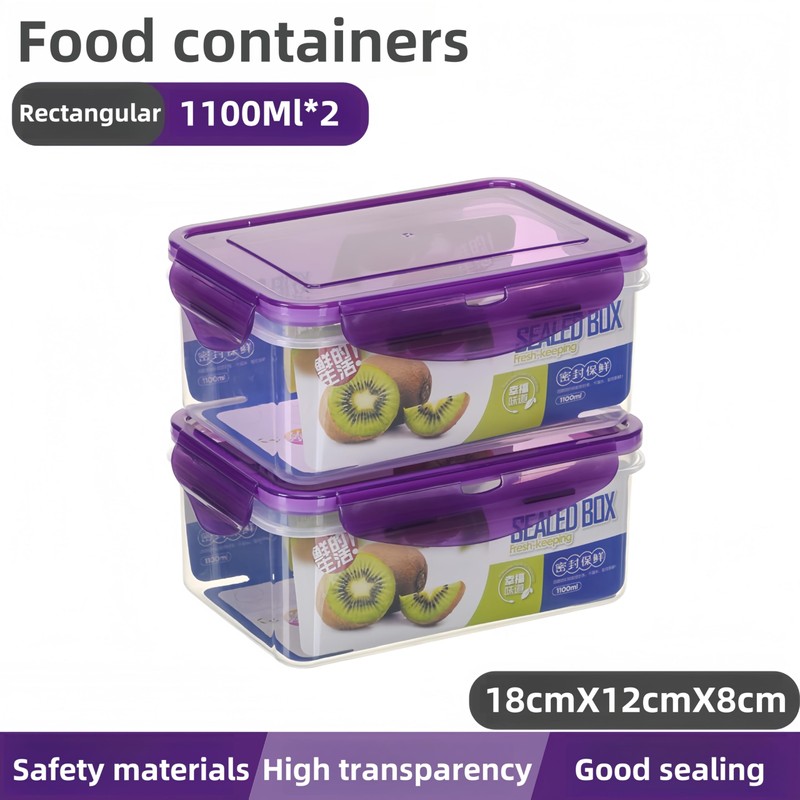 Chereda | Leakproof Food Containers | 1 L | Airtight,