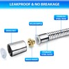 Shower Hose 2.5 m Universal Connection Stainless Steel Anti-Load Shower