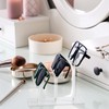 Ripeng 8 Pcs 3 Tier Acrylic Eyeglasses Sunglasses Rack Clear