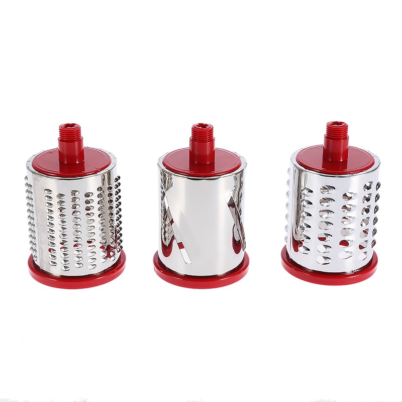 Manual Rotary Drum Grater Stainless Steel Cheese Grater Vegetables Cutter