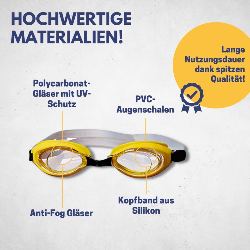 Best Sport "Aqua Swimming Goggles - Multi-Colour
