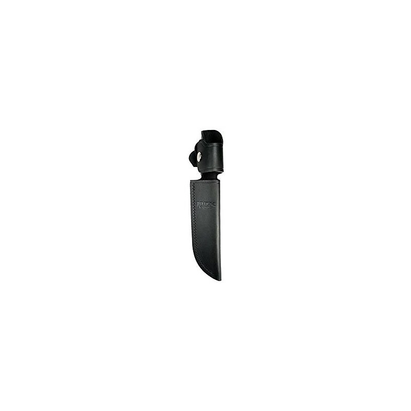 Buck Knives Woodsman Sheath, Black Leather