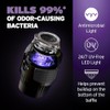 INSINKERATOR LEDefense Garbage Disposal Flange, Antimicrobial LED Accessory for INSINKERATOR