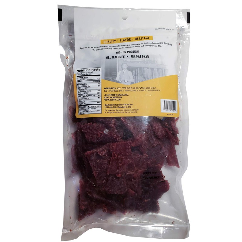 Oh Boy! Oberto Classics Thin Style Original Beef Jerky |