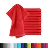 Pack of 10 Flannels 30 x 30 cm 100%, Cotton