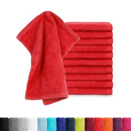 Pack of 10 Flannels 30 x 30 cm 100%, Cotton