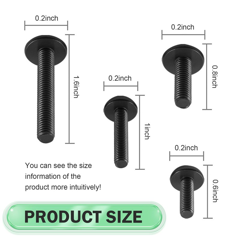 Zikefest 177PCS Motorcycle Fairing Bolt Kit, M5 M6 Stainless Steel