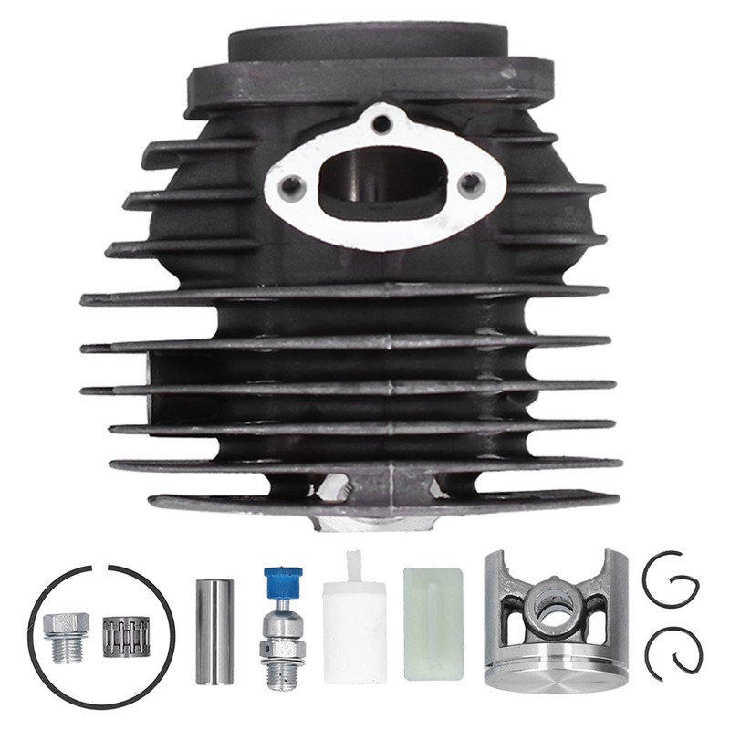 45mm Cylinder Head Kit Piston Ring Pin Fastener Chainsaw Accessories