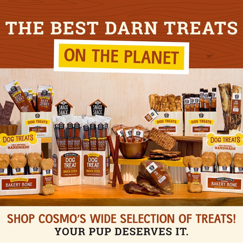 Cosmo's Snack Shack Peanut Butter Bakery Bone - All Natural