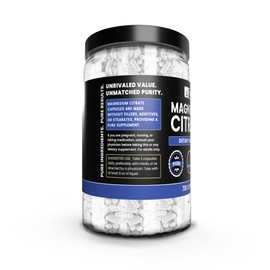Pure Original Ingredients Magnesium Citrate (730 Capsules) No Magnesium Or Rice Fillers, Always Pure, Lab Verified