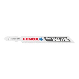 LENOX Tools 1991559 T-Shank Thick Metal Cutting Jig Saw Blade, 3 5/8" x 3/8" 14 TPI, 3 Pack