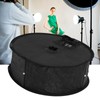 Ring Flash Softbox 17in Flash Diffuser Foldable Portable with Carrying
