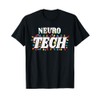 Neuro Tech Christmas Neuroscience Technologist Techs Crew T-Shirt