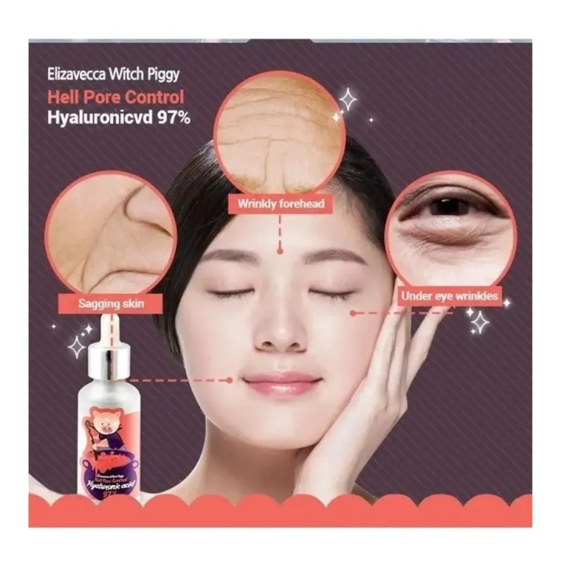 Sérum Hell Pore Control Elizavecca Witch Piggy para todo tipo