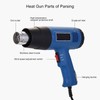 Industrial Heat Gun 2000W Fast Heating High Temperature Hot Air