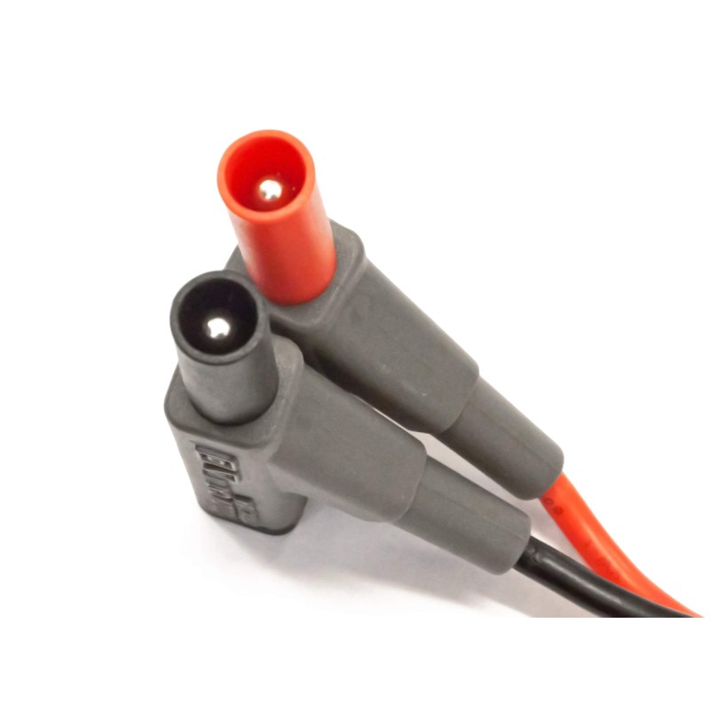 PeakTech Insulated 4 mm Connection Lead with Coupling, 1 X