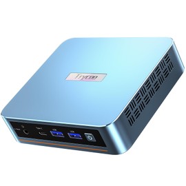 Trycoo WI6 Mini PC Computers Alder Lake N100, 16GB DDR4 512GB SSD, Desktop Mini Computer with Type-C, Dual HDMI, RJ45 LAN Ethernet, 4K Triple Display, WiFi5, BT4.2