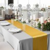 KAHEIGN 12 Pieces Table Runner Satin Table Runner Set, 30