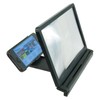 Reizen Portable Foldable Smartphone Screen Magnifier with Stand and Holder