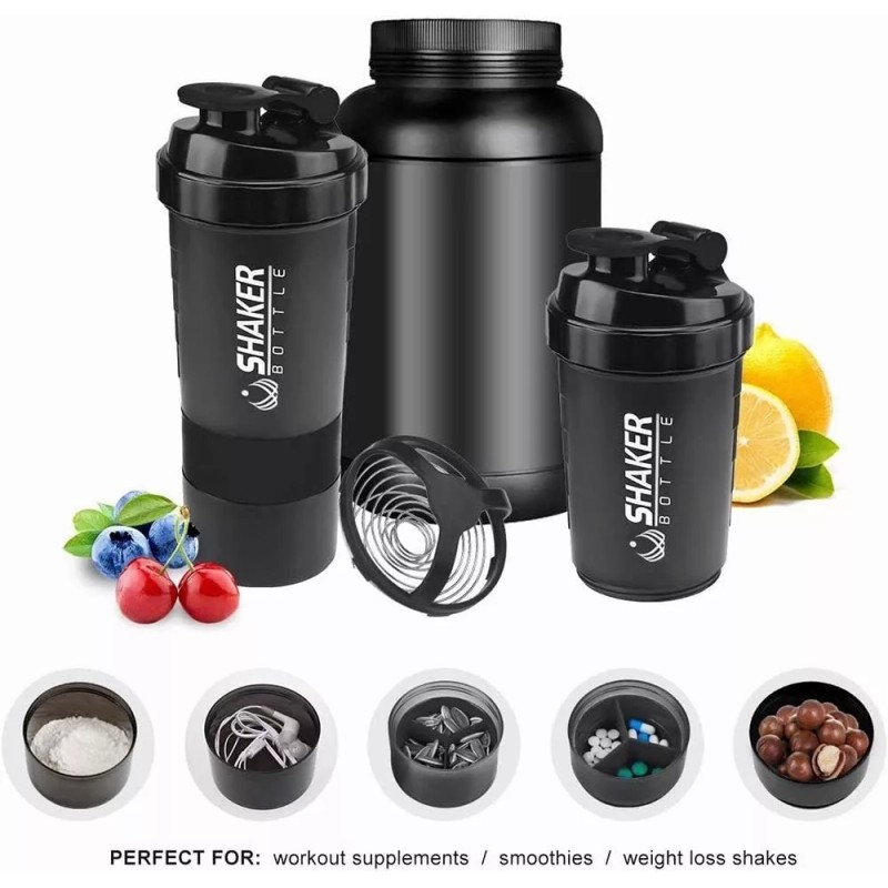 Moreka Mezclador De Proteínas / Vaso Deportivo / Shaker De