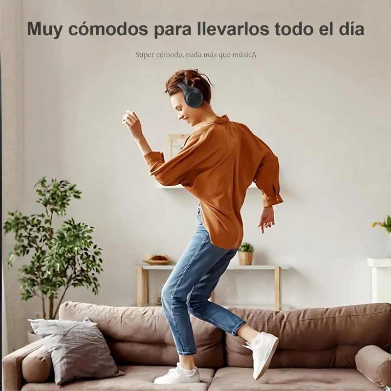 Auriculares Inalmbricos Bluetooth Moreka-bl016 Cancelacion Ruido Diadema Inalmbrico Anc Bt