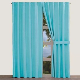 Concord Cortina Blackout Aqua Turquesa Concord