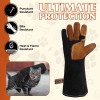 HANDLANDY 16 Inches Animal Handling Gloves Bite-Proof & Scratch-Resist