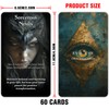 ZZBUY Evil Eye Oracle Cards, 60 Oracle Deck with Meanings