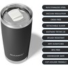 20oz Insulated Tumbler - Coffee Cup With Splash Resistant Detachable