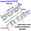 8" Pallet Collar Hinges - 12 PCS 3 Layers -