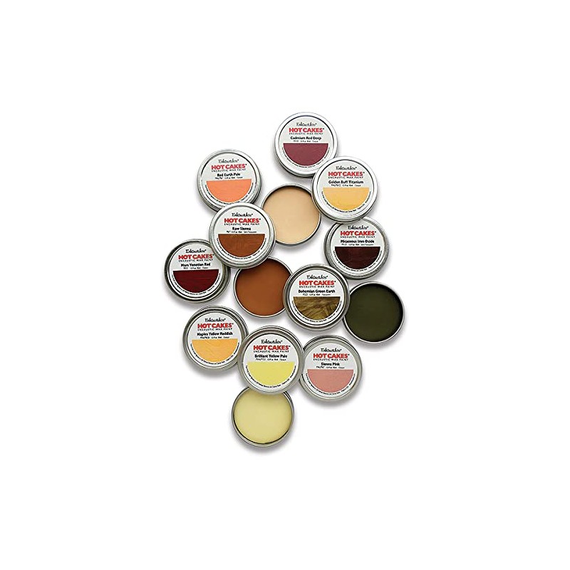 Encaustic Wax Paint Set- Extended Portrait Hot Cakes Set