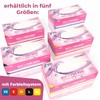 Nitras 8321 Pink Wave Non-Sterile Medical Nitrile Disposable Gloves, Pink,