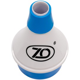 ZO Plastic Practice Mute for Trumpet Color: Blue