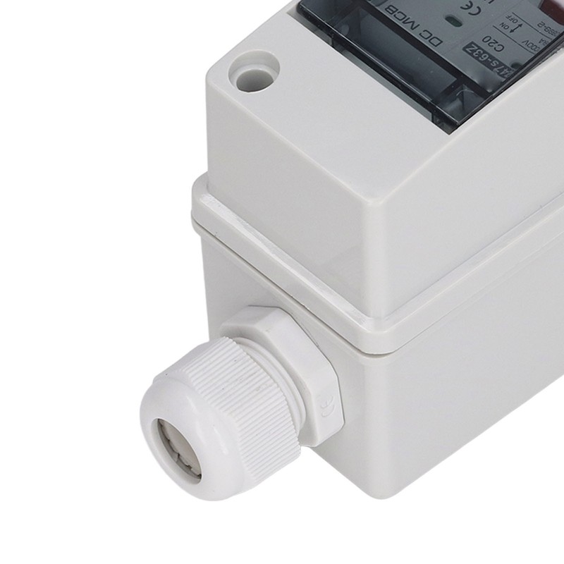 2P Miniature Circuit Breaker IP65 Waterproof Disconnect Switch for Solar