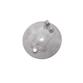 MZA Rear Brake Plate - Natural - without Hole for Brake Contact - SR50, SR80