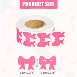 lasuroa 500pcs Tanning Stickers, Bowknot Tan Body Stickers Outdoor Sunbathing Tattoo Stickers Suntan Stickers Know When to re-Apply Sunscreen Sun Bed Stickers Safe for Kids, M