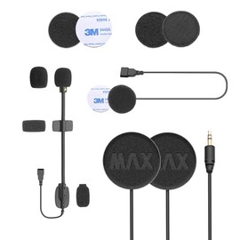 ASMAX Audio & Microphone Kit for F1 & Z1 Motorcycle Bluetooth Headset