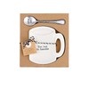 Mud Pie Home Kitchen Circa Coffee Break Coffee Mug Spoon