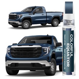 Downpour Metallic(GXP/WA136H) Touch Up Paint for GMC, Car Paint Pen Scratch Repair Two-In-One Touch Up Paint, Premium Car Scratch Remover for Deep Scratches