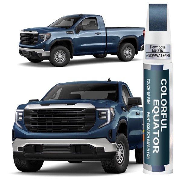 Downpour Metallic(GXP/WA136H) Touch Up Paint for GMC, Car Paint Pen