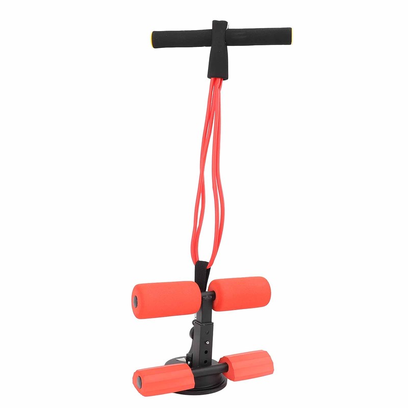 Sit Up Assistant Device Red Powerful Suction Cup Iron Foam